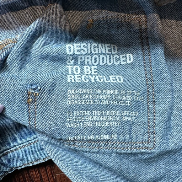 Zara Denim Dress 2-3T - Picture 4 of 6